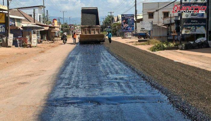 ຄືບໜ້າ 80% ສຳລັບໂຄງການປັບປຸງກໍ່ສ້າງເສັ້ນທາງຫຼວງແຫ່ງຊາດເລກທີ 10 ຂອງເມືອງທຸລະຄົມ